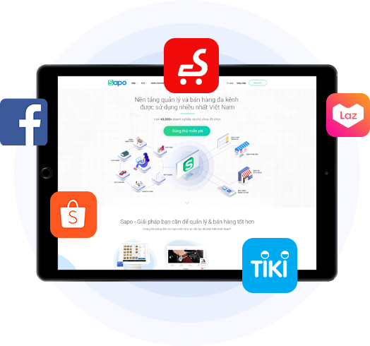Quản lý bán hàng đa kênh toàn diện